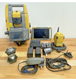 Topcon GT-505 5 Robotic Total Station with FC-5000 & RC-5A Land Surveying   